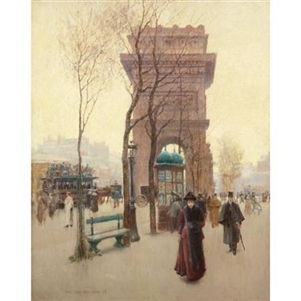 Parisian Boulevard - Paul Cornoyer