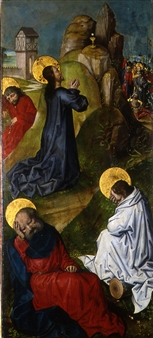Panel from Altarpiece: The Agony in the Garden - Master of the View of Sainte Gudule