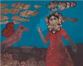 Samira Abbassy: Dialogical Narratives on View Through August 30 at Moss Galleries in Portland, Maine