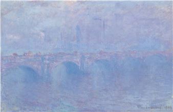 Waterloo Bridge, effet de brouillard - Claude Monet