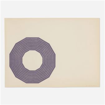 Kay Bearman (from the Purple series - Frank Stella