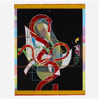 Pergusa Three (from the Circuits series - Frank Stella