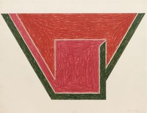 Union, from 'Eccentric Polygons - Frank Stella