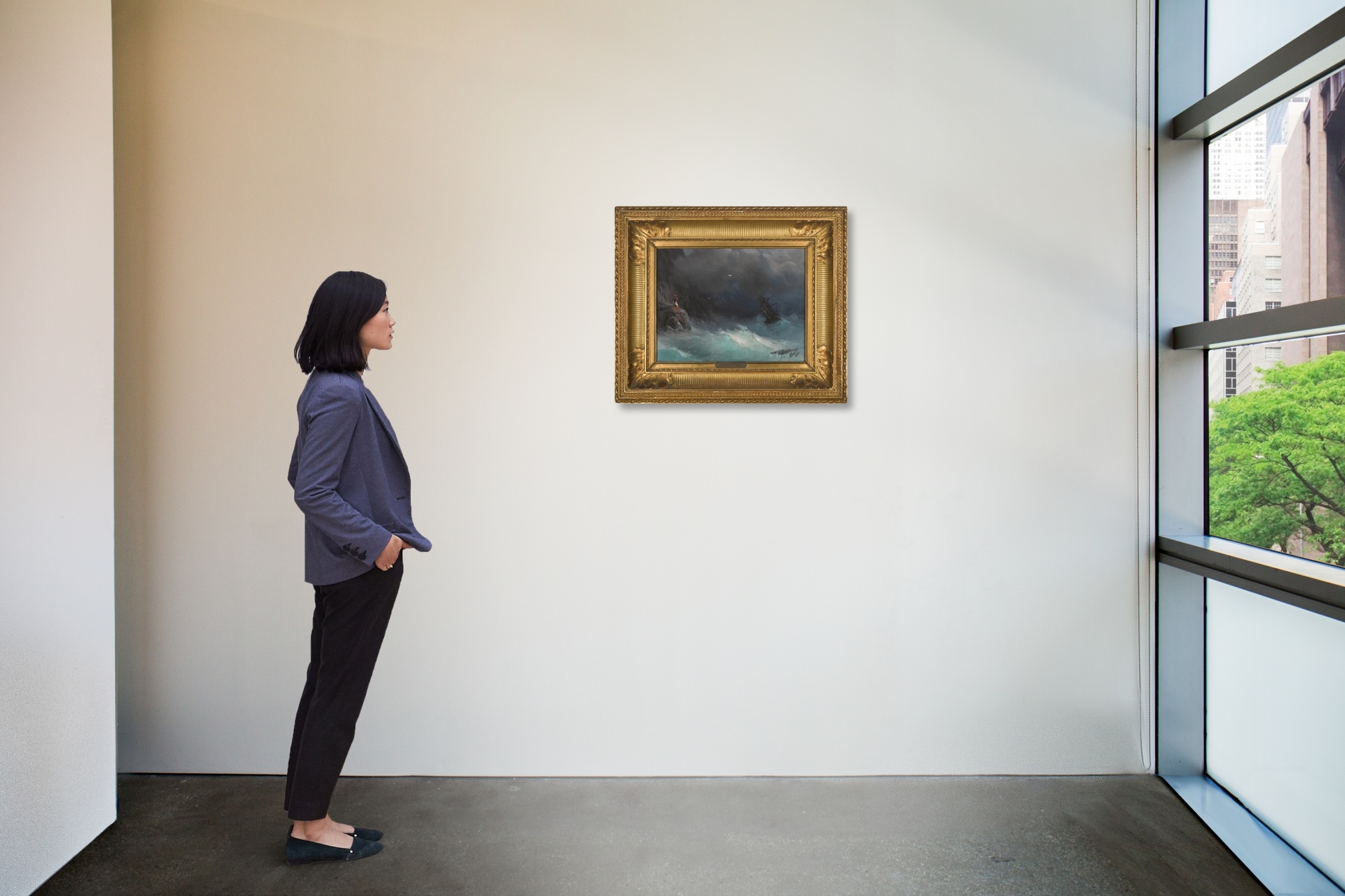 Artwork by Ivan Aivazovsky, Clouds, Made of oil on canvas