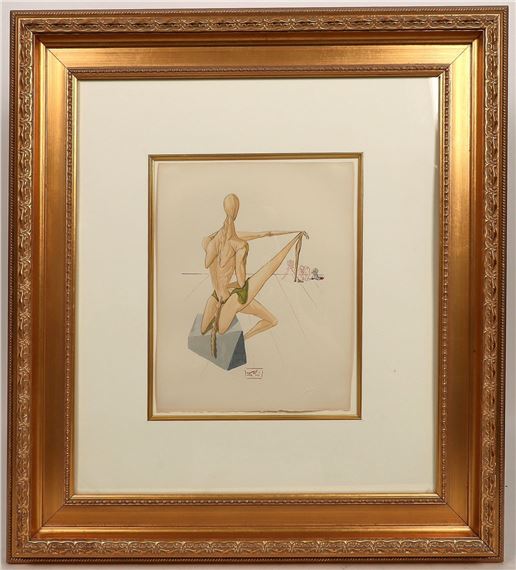 Salvador Dali: Divine Comedy Series Inferno 5 - Salvador Dalí